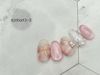 スターネイル プラス 本町店(Star Nail plus)/マグネットリボンart