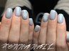 【自爪】ワンカラー＋両手2本持ち込みアート¥6880/初回ソフトジェルオフ無料/