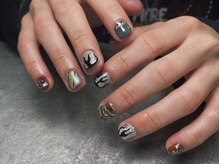 オムネイル 渋谷(HOMME NAIL)/持ち込みネイル ¥9.000