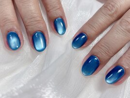 深海ブルーの微粒子マグネット