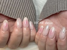 リッシュ ドゥ(RICHE deux)/キラキラチークネイル
