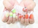fruits nail