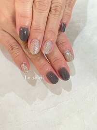 秋カラーネイル　by mikiko
