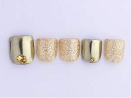 FOOT　ゴールド☆ミラー