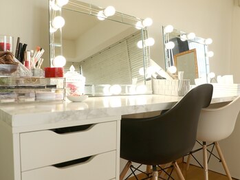 ボーテドクレイン 恵比寿店(Beaute de crane)/【専用のメイクルーム】