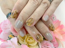 [中村]秋人気♪べっこうネイル