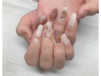 リーネイル 天神(Re.nail)/定額ネイル ニュアンスネイル