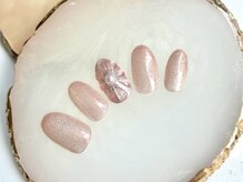 ネイルサロン フローリア(nail salon Florir)/ぷっくりフラワー　キラキラ