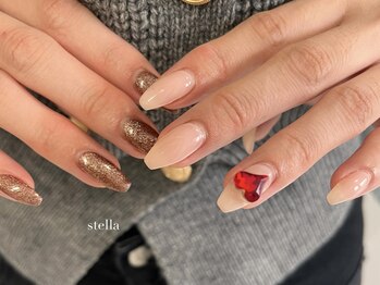ステラ(stella)/Valentine nail