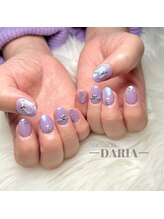 ダリア(Daria)/ラベンダー/ハートネイル