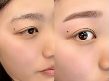 チルアンドアイ 千葉駅前店(Chill&Eye)/美眉スタイリング/BeforeAfter