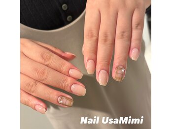ネイル ウサミミ(Nail UsaMimi)/チェックデザイン
