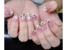 トゥートゥー(TOUTOU)/ヒョウ柄フレンチ　キティネイル