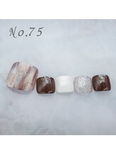 はあとねいる 渋谷三丁目店/フットネイル：No.75