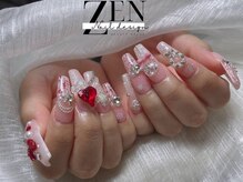ゼン ネイル デザイン 池袋(ZEN NAIL DESIGN)/* 長 さだしやり放題×つけ放題