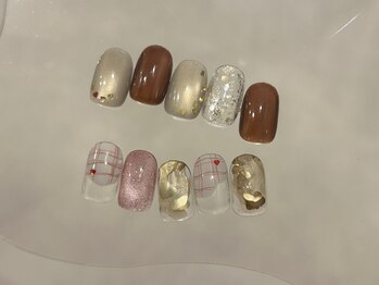 ラクネイル 浦和店(raku nail)/バレンタインニュアンス