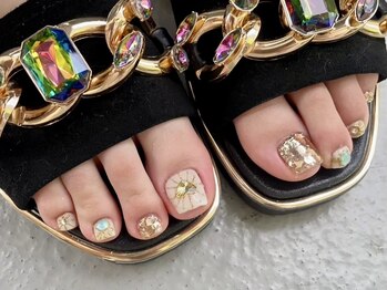 ジェイエフワイネイル(JFY nail)の写真/おしゃれは足元からどうぞ♪