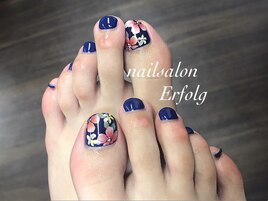 夏にオススメ！フラワーネイル