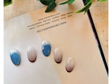 メイリーネイル(Maylie Nail)/定額デザイン　デニムネイル