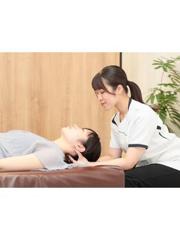 首・肩のつらさを改善したい