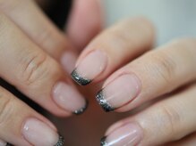 クロ(KURO)/ギララメフレンチネイル