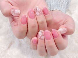 ＃フラワーネイル