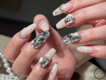 アールビーネイル(RB_nail)の写真/【天満/扇町すぐ】ワンホンネイルが得意!選べるパーツ豊富☆あなたの“やりたいデザイン”憧れのネイルも♪