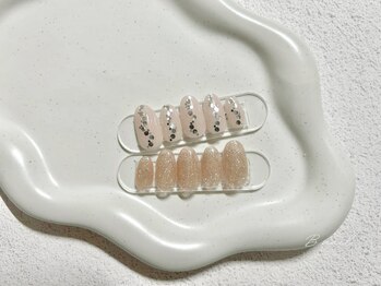 ビーネイル 名古屋志賀本通(B.nail)/ニュアンス定額art/フィルイン