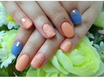 プルミエ ネイル(Premier Nail)/レオパード★マットネイル