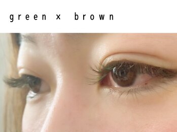 ディーメイプル(D maple)/green&brown