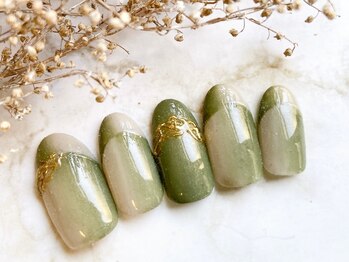 アミネイルズ(AmiNails)/オンブレフレンチネイル♪