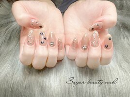 ハートネイルデザイン