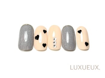 ネイルアンドアイラッシュ ルクソー ホテル日航福岡店(Nail&Eyelash LUXUEUX.)/ 315.*ハートネイル *.