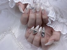 モカ 心斎橋(moca by Lee)/【Nanako】ハートネイル