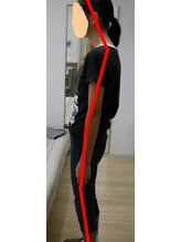 エスコート芦屋サロン/中学生　女子　まっすぐ立てない