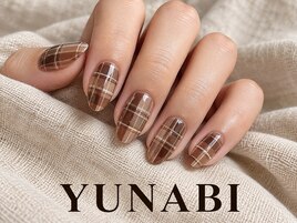チェック◆ブラウン