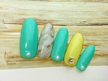 ネイルサロン ティディ(TIDY)/大理石ネイル