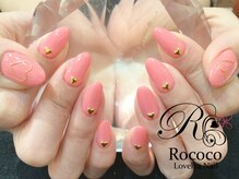 ロココ ラブリヤ ネイル 岡崎店(Rococo Lovelya Nail)/ハートパーツネイル