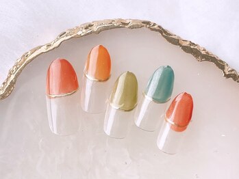 ネイルサロンフォーユー(for u)/ミラーライン￥7980