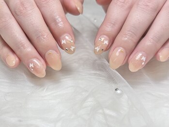 トラストネイル 佐野店(TRUST Nail)/春にぴったり蝶々ネイル