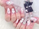 推しネイル韓国ネイル