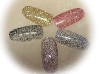 ラメネイル/ワンカラー/八王子