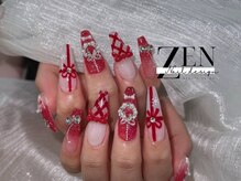 ゼン ネイル デザイン 池袋(ZEN NAIL DESIGN)/* 長 さだしやり放題×つけ放題