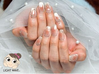 ネイルサロン ライトウェーブ 松本駅前店/チークネイル♪