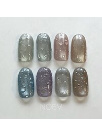 水滴　ぷっくりネイル
