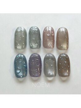 ノエム ネイルサロン(NOEM)/水滴　ぷっくりネイル