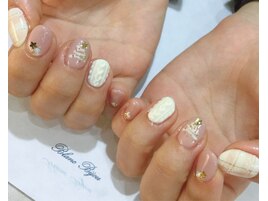 冬のガーリーネイル♪