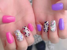 バーロ ビューティールーム(Balo Beauty Room)/レオパードネイル　三軒茶屋
