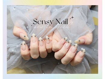 センシー ネイル スタジオ(Sensy Nail Studio)/ワンカラー+ストーン付け放題