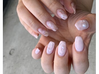 ナンバーネイル 名駅(N° nail)/ニュアンスパールネイル